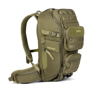 Grayl® Mission Expanse Backpack - 30L / Standard View / Olive Drab